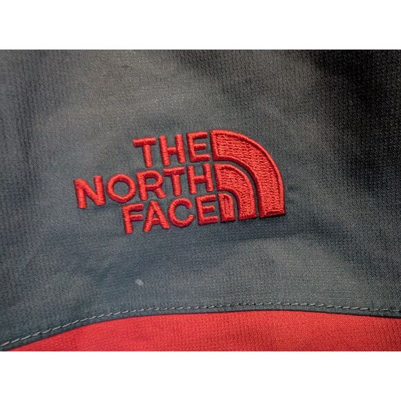 The North Face Jacket Mens Medium Grey Red Venture Dryvent Hooded Rain Resistant - Picture 10 of 13